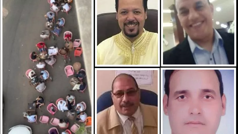 احتلال الأرصفة في دمنهور... شوارع للمحلات لا للمواطنين!