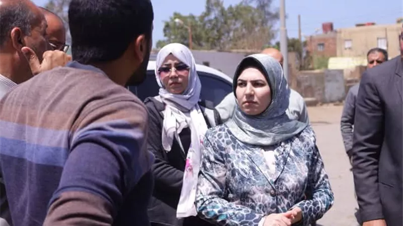 نائب محافظ دمياط تتفقد ترعة البدراوي