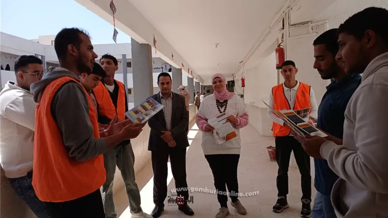 السادات تنظم حملة توعية عن مخاطر الإدمان والتعاطى وطرق الوقاية