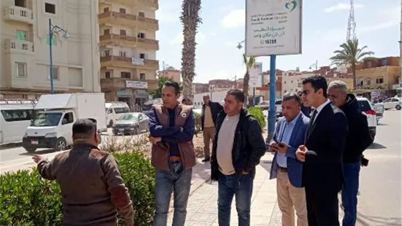 حملات مكبرةوأعمال تجميل ونظافةللحدائق استعدادا لشم النسيم بمطروح