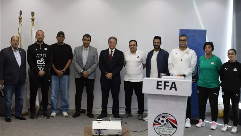 اللجنة الطبية باتحاد الكرة تنظم محاضرة عن الوقاية من الموت المفاجيء
