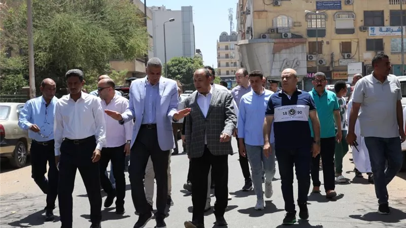 محافظ أسوان يتفقد آخر إستعدادات الاحتفال بعيد القيامة وشم النسيم