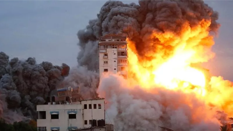 سلاح الجو الإسرائيلي يقصف 40 هدفا في قطاع غزة