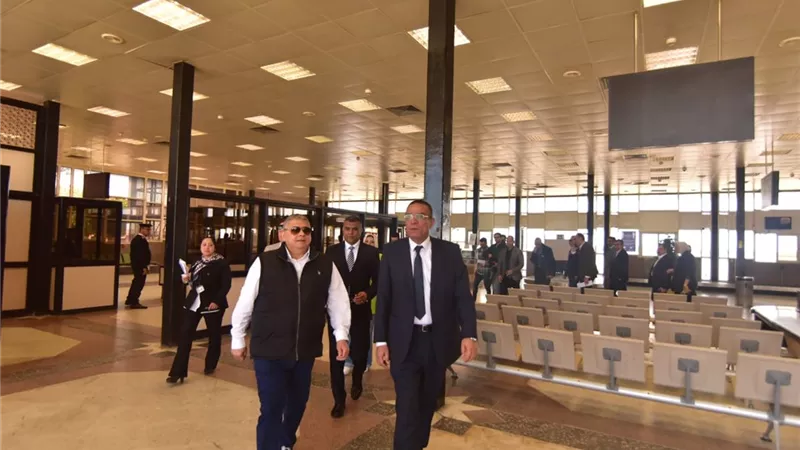 لجنة التفتيش الأمني والبيئي تفقدت مطار بورسعيد