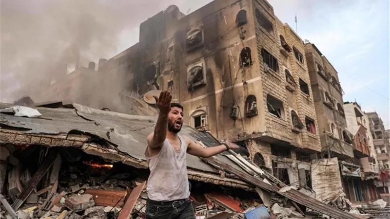 جيش الاحتلال ينسف منازل سكنية شرق مدينة غزة