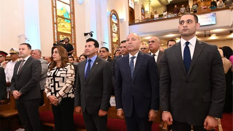 وزير الشباب يشهد احتفالية الطائفة الإنجيلية بمصر بمناسبة عيد القيامة