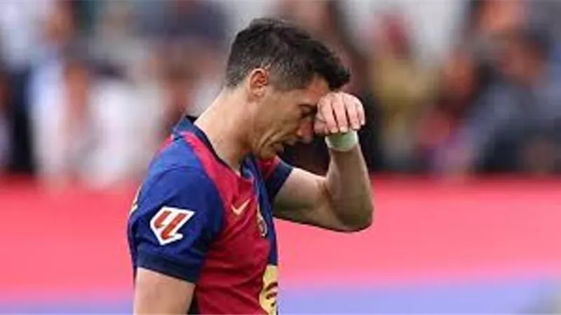 بيان من برشلونة بشأن إصابة ليفاندوفسكي