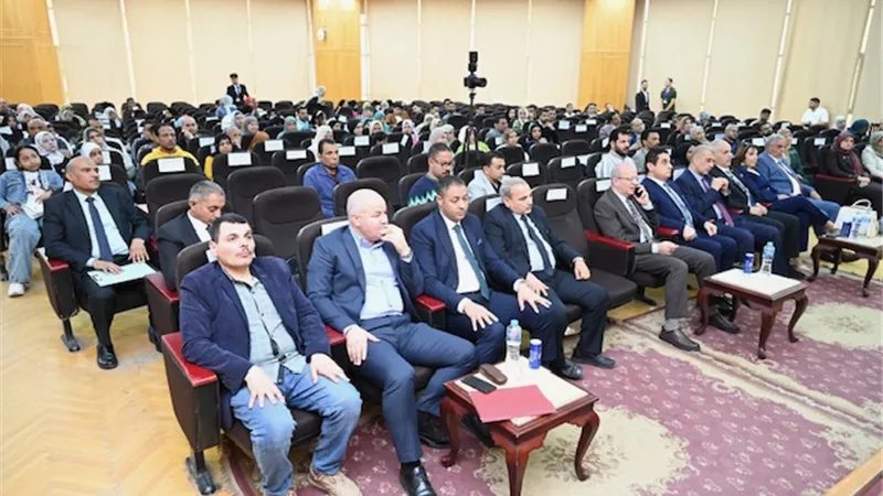 رئيس الجامعة لشئون التعليم والطلاب يشهد يوم التميز بكلية الهندسة
