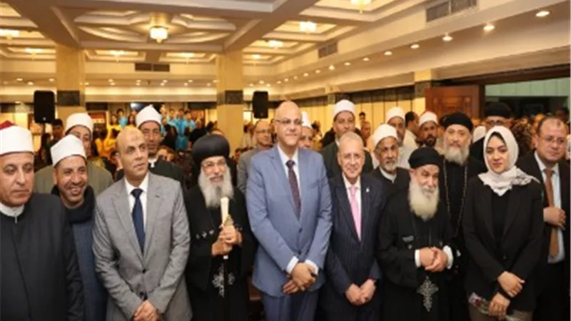 امين الجبهة الوطنية بالقليوبية يهنئ الاخوة الأقباط بعيد القيامة المجيد