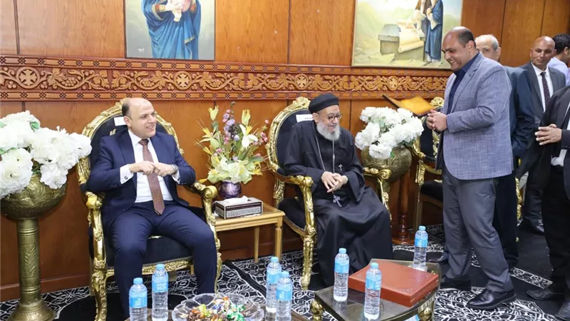 محافظ كفرالشيخ يشارك أبناء المحافظة فرحتهم بعيد القيامة المجيد