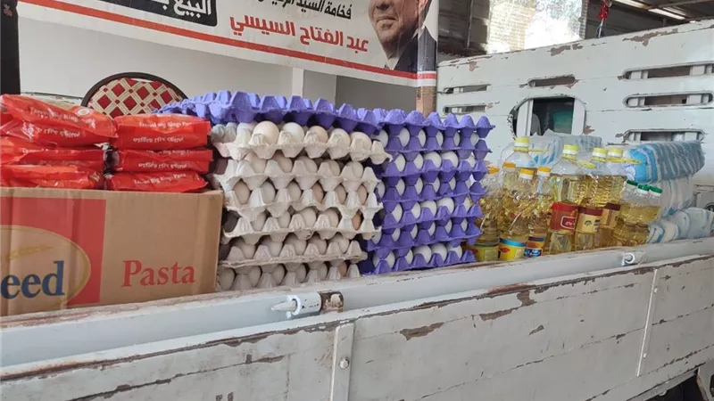 قافلة سكانية بقرية ديبى رشيد