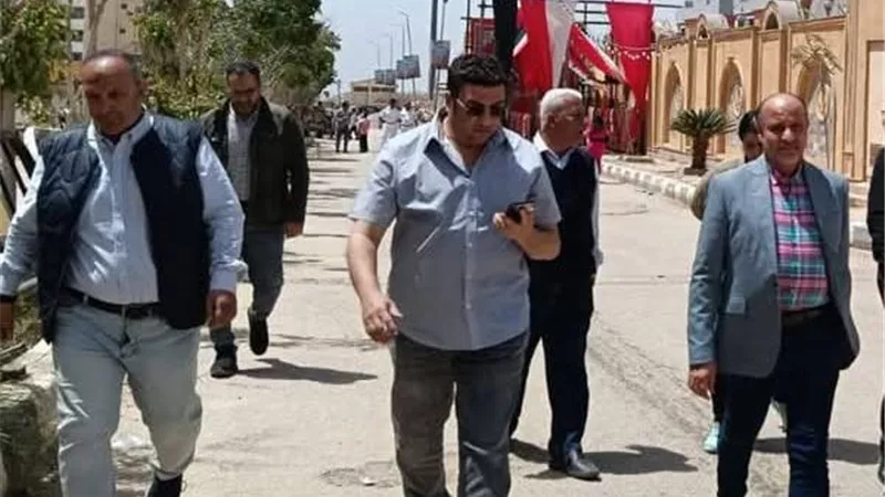 رئيس جهاز العبور يتفقد استعدادات شم النسيم