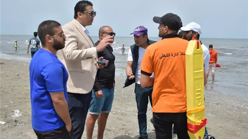 استعدادا للصيف مديرية الشباب ببورسعيد توفر ٦٠منقذا بطول الشاطئ