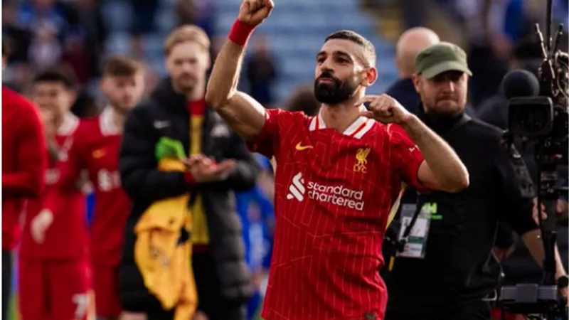 محمد صلاح يثير الجدل بعد الفوز علي ليستر سيتي في الدوري الانجليزي