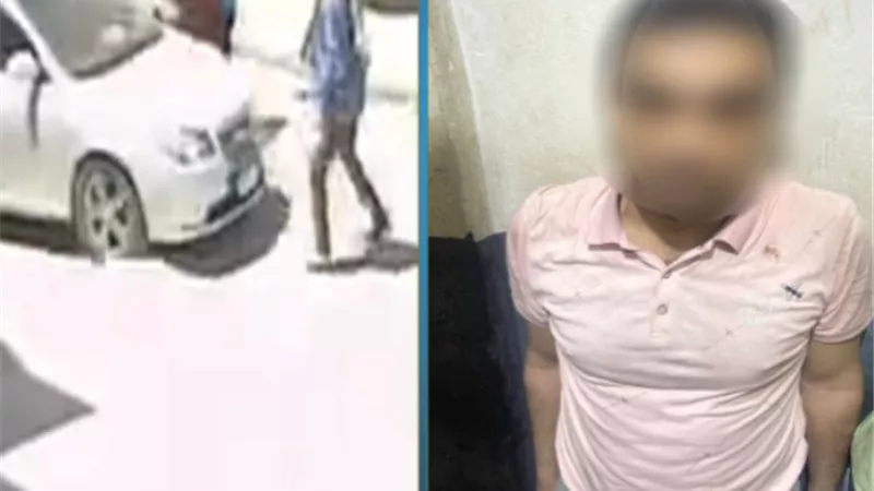 ضبط المتهم بدهس شخص عمدا بسيارته فى حلوان