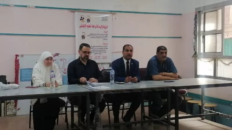 مدير تعليم قليوب يلتقي مديري المراحل