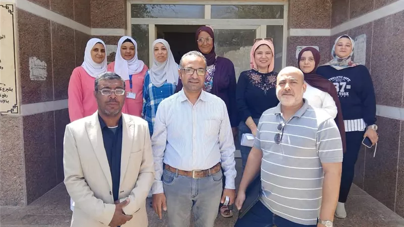 لجنة مكبرة من الادارات الفنية بالمديرية لتعزيز الخدمات الصحية