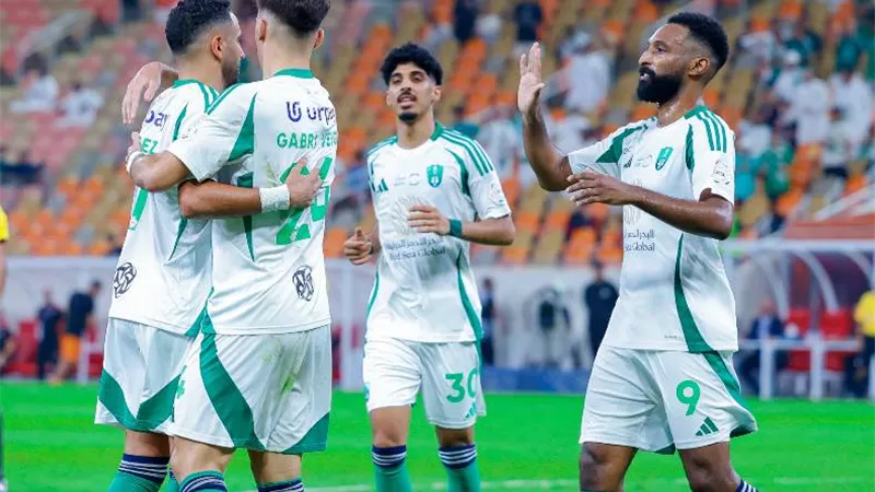 أهداف مباراة أهلي جدة ضد الوحدة 3 - 2 بصوت المعلق حاتم بطيشة - شاهد