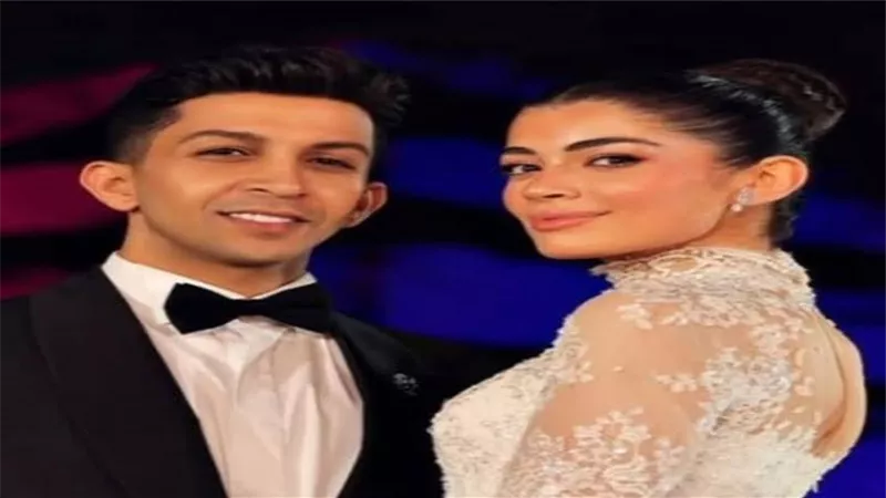 إضاءة هرم سقارة فى حفل زفاف ليلى أحمد زاهر وهشام جمال