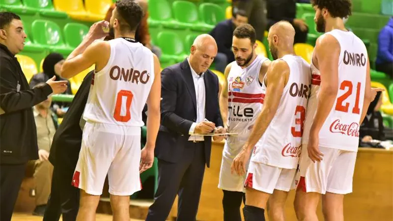 الزمالك يكتسح الاتصالات في أولى مواجهات ربع نهائي دوري السلة