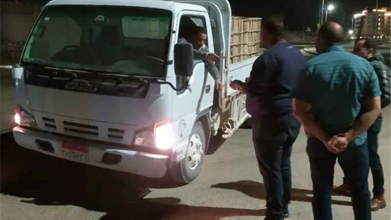 سعد: جهاز 15 مايو يشن حملة على المركبات وتروسيكلات النباشين.. صور