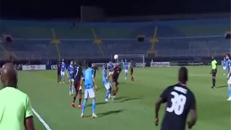 رمضان صبحي يدرك التعادل لبيراميدز بالهدف الثاني