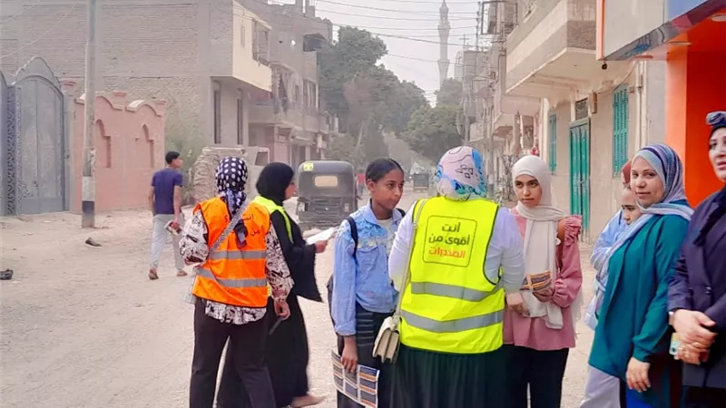 حماية الطفل وصندوق مكافحة الإدمان بالقرنة غرب الأقصر