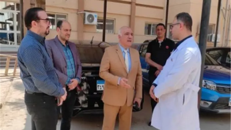 وكيل وزارة الصحة بالقليوبية يتفقد عددا من المنشآت الصحية ببنها