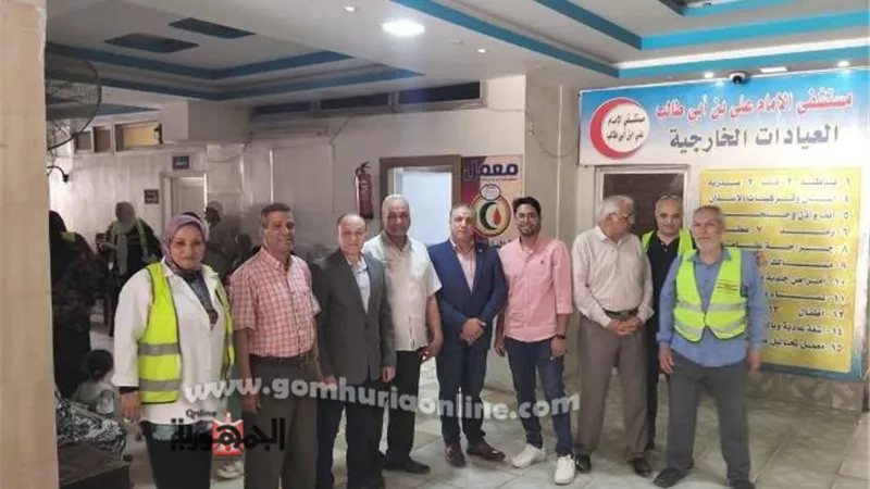 الشعب الجمهوري ببني سويف:الكشف وصرف العلاج المجاني لـ500 مواطنا