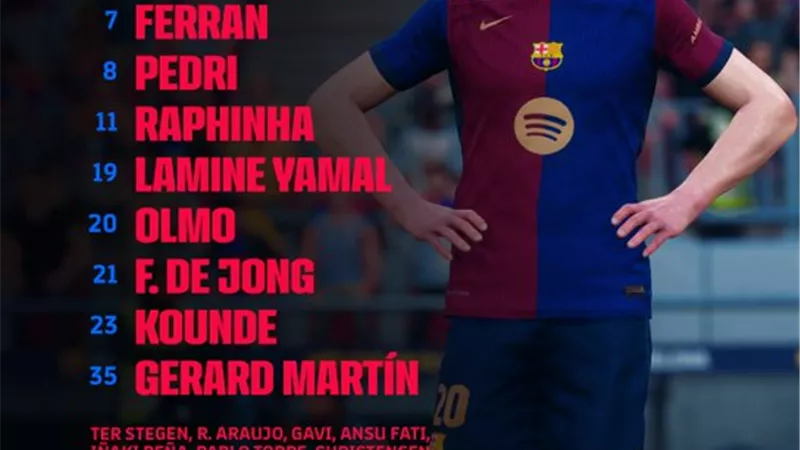 تشكيل برشلونة أمام ريال مدريد في نهائي كأس ملك إسبانيا