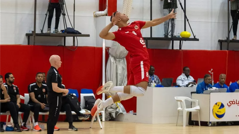 الأهلي يهزم النصر الليبي ويتأهل لربع نهائي بطولة إفريقيا لكرة الطائرة
