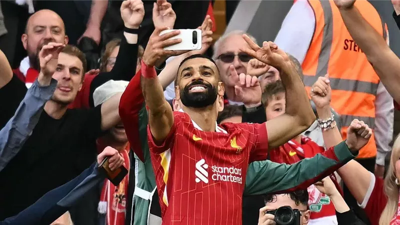 محمد صلاح يكشف سبب احتفاله بالـ