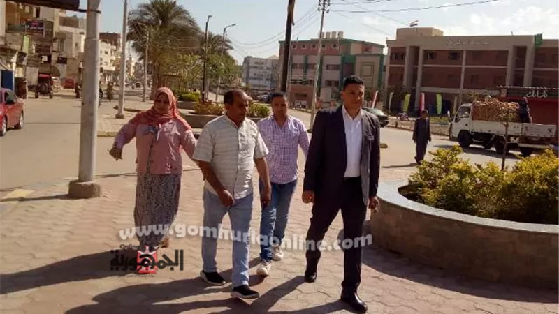 أبو حطب بجولة ميدانية بالوحدة المحلية بشما