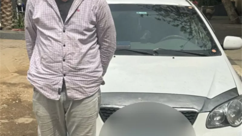 ضبط سائق اصطدم عمداً بأحد الأشخاص لخلاف حول الأجرة بالمعادي