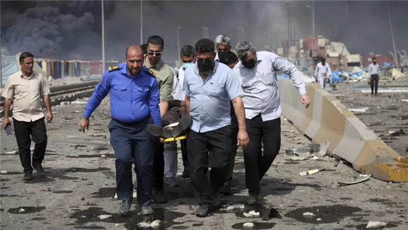 السلطات الإيرانية: ارتفاع عدد ضحايا انفجار ميناء رجائي لـ46 قتيلا