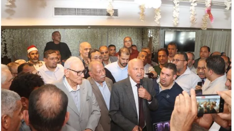الزناتي : تطوير الخدمات على رأس اولويات النقابة العامة
