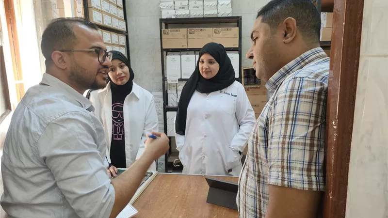 وفد وزارة الصحة والسكان يختتم أعماله بالأقصر بتفقد وحدتى الكرنك