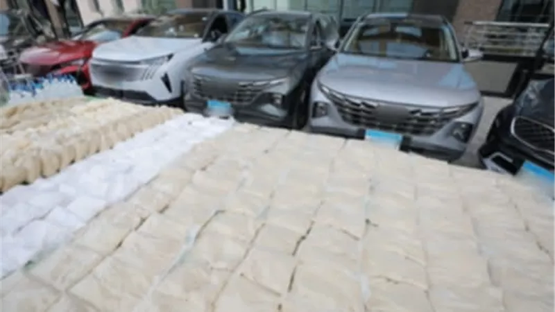 ضبط عصابة جلب الحشيش الإصطناعى وبحوزتهم مضبوطات ب 1.3 مليار جنيه