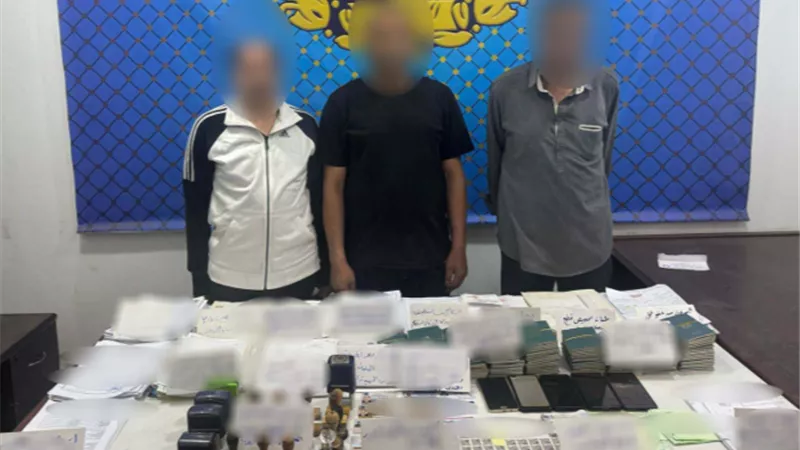 سقوط تشكيل عصابى للنصب على المواطنين بحجة تفسيرهم للخارج
