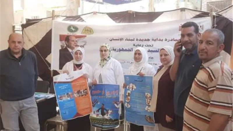 قافلة طبية بيطرية لعلاج الثروة الحيوانية بالشرقية