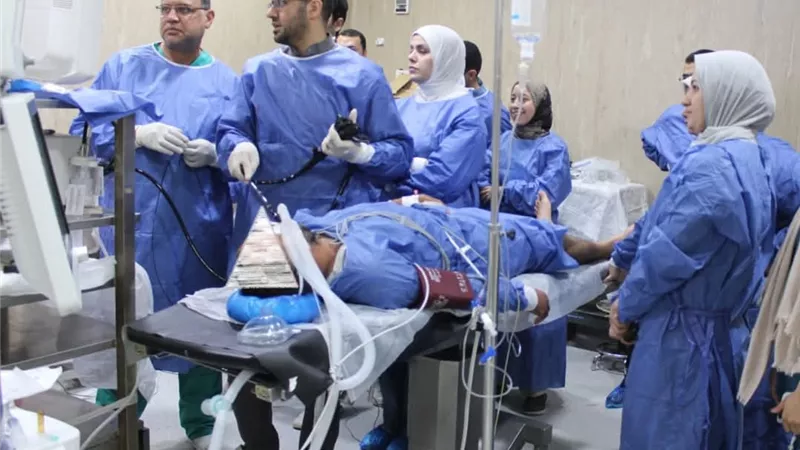 بالمستشفى الجامعى ببنى سويف :أول عملية شق لعضلة الفؤاد بجهازPOEM