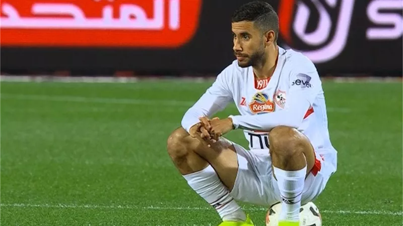 الإصابة تبعد ناصر ماهر عن مباراة الزمالك والمصرى