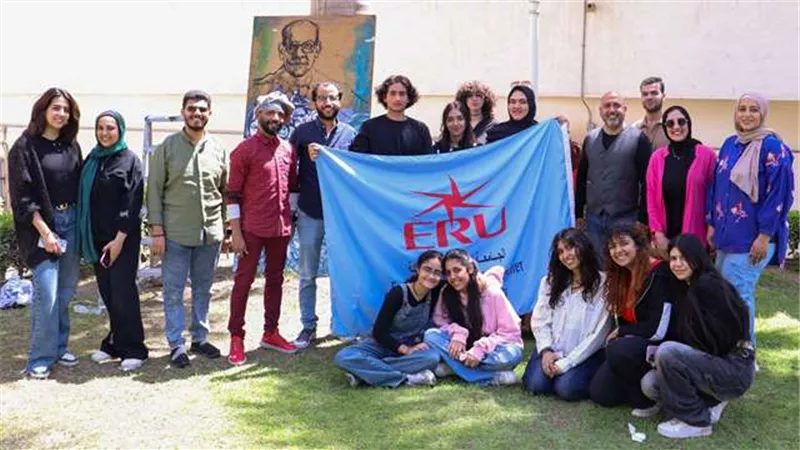 طلاب الفنون الجميلة بالمصرية الروسية يشاركون بإحتفالية وزارة الثقافة