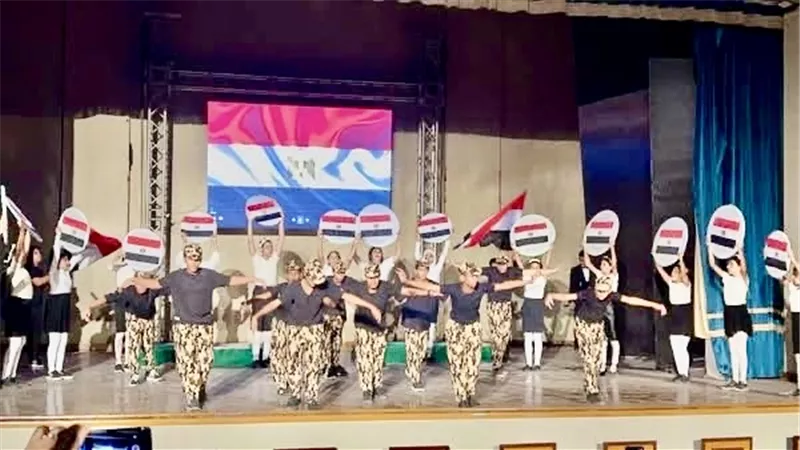 طلاب القومية العربيةوصلوا لتصفيات الجمهورية للفنون المسرحية