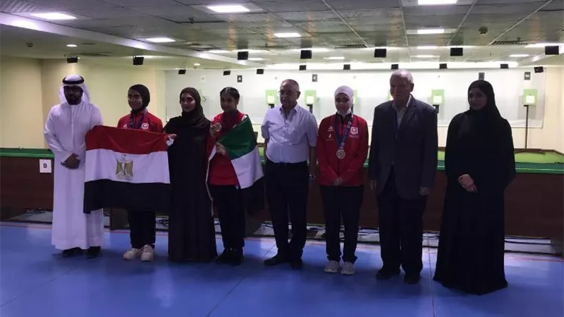 منتخب مصر يخطف الأنظار في البطولة العربية للرماية