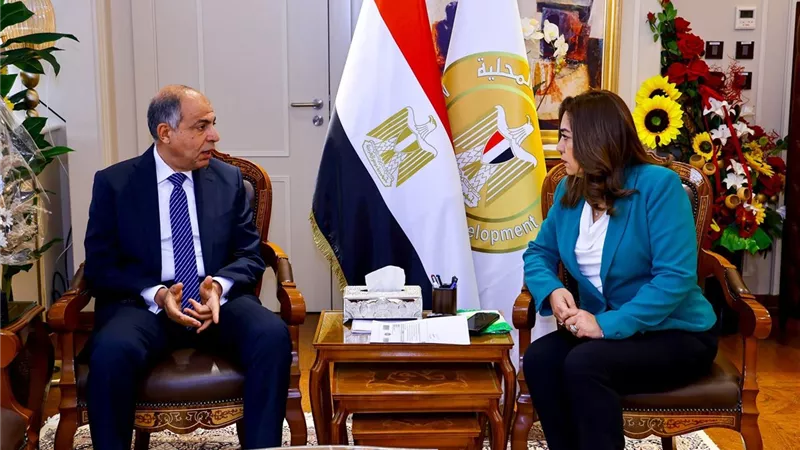 دفع التنمية على رأس أجندة لقاء وزيرة التنمية ومحافظ المنيا