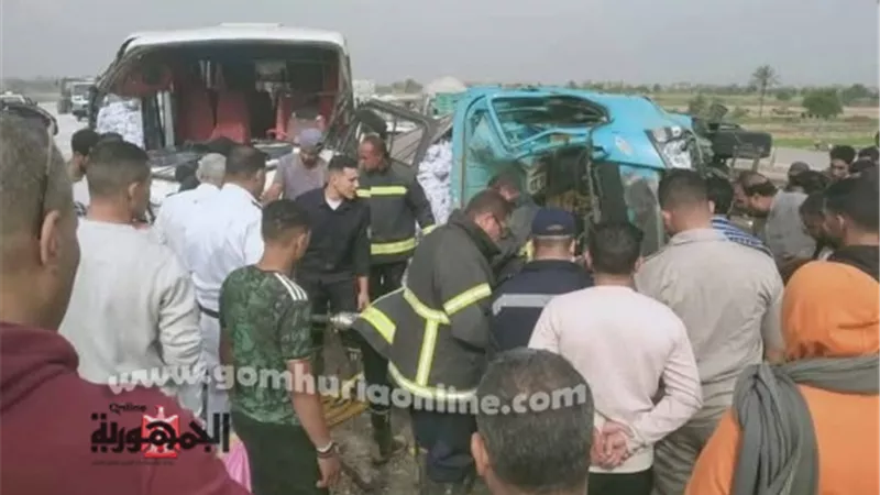 ننشر أسماء ضحايا حادث الإقليمي بالمنوفية