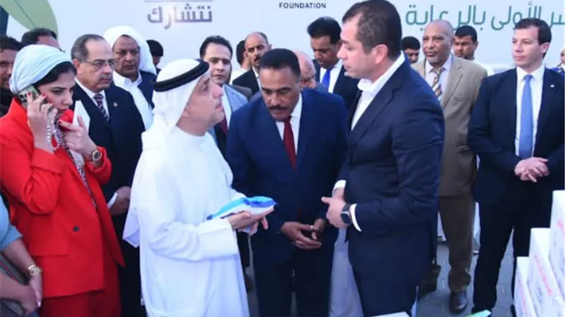 محافظ مطروح يحضر تنظيم الاحتفالية الإنسانية