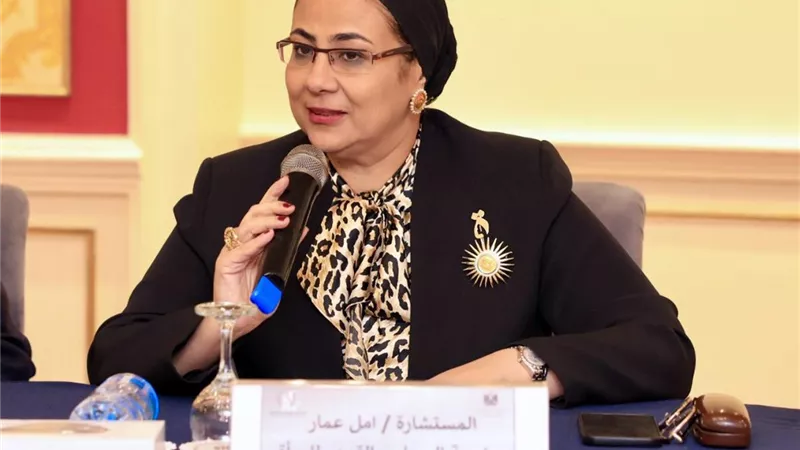 أمل عمار تشهد ختام فعاليات التدريب التفاعلي الثالث لقاضيات مجلس الدولة