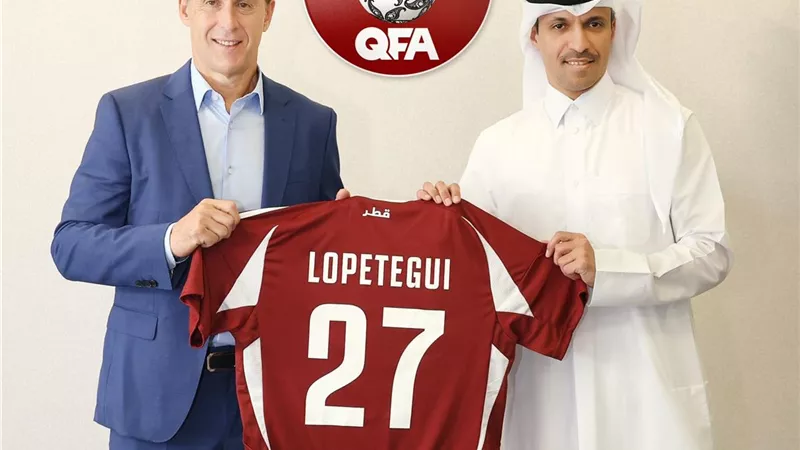 رسميًا.. لوبيتيجي مديرًا فنيًا لـ منتخب قطر
